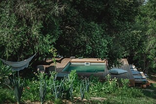 Uma noite em Eco-Villa com pequeno-almoço para 2 em Biovilla em Palmela (Setúbal)
