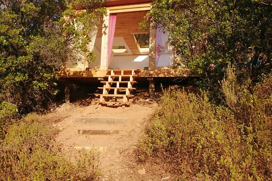 Uma noite em Cabana para 2 em Casa da Eira de Baixo em Santana da Serra (Beja)