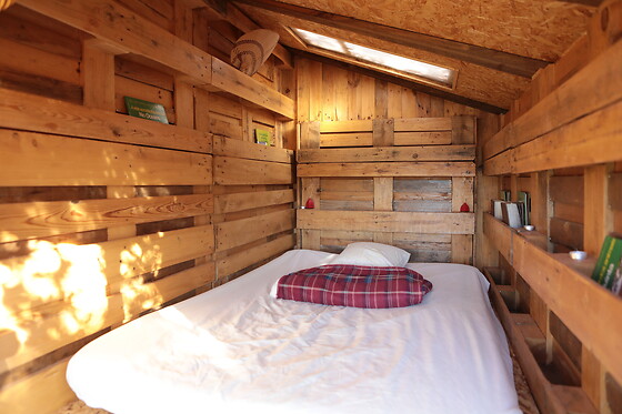 Uma noite em Cabana para 2 em Casa da Eira de Baixo em Santana da Serra (Beja)