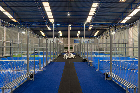 Aula de Padel individual num dos maiores centros do país | ABC Indoor Padel - Sintra