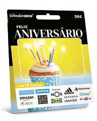 Cartão Feliz Aniversário