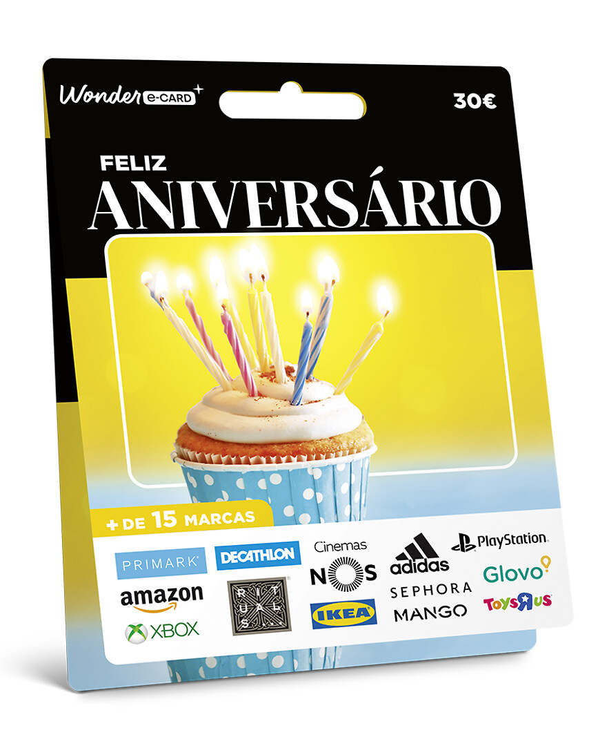 Cartão Feliz Aniversário