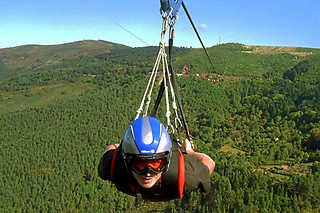 Dia de aventura a 2: paintball, fantasticable, salto negativo | Pena Aventura Park (Vila Real)