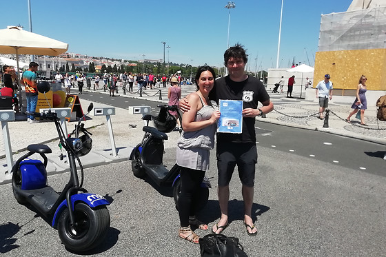 Rota do elétrico 28 em scooter elétrica para 2 | Mob, by Mobi.eTours em Lisboa