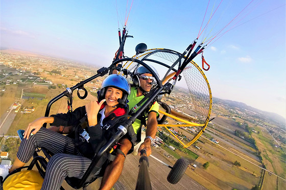 Voo de Paratrike no Montijo | Para 1 pessoa | AdventuresPT
