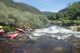 Canoeing para 1 em Clube do Paiva em Arouca (Aveiro)