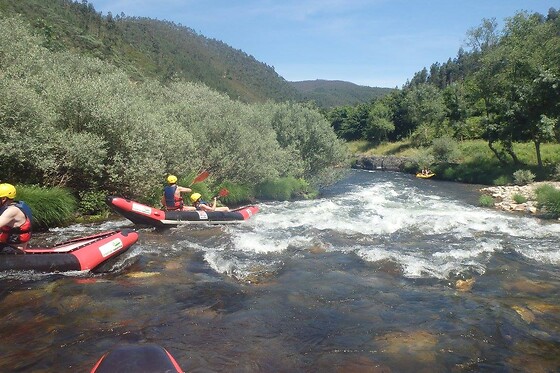 Canoeing para 1 em Clube do Paiva em Arouca (Aveiro)