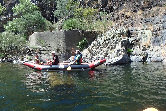 Canoeing para 1 em Clube do Paiva em Arouca (Aveiro)
