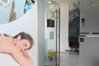 Massagem relaxante facial ou Massagem parcial nas costas para 1 | LX2 Clínica (Lisboa)