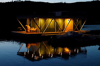 Uma noite em Barco para 2 Floating Álvaro em Oleiros (Castelo Branco)