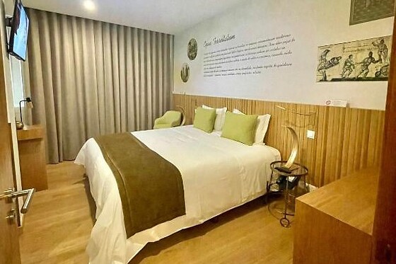 Estadia romântica com SPA para 2 | Quarto superior perto das Termas de Chaves - Castelo Hotel