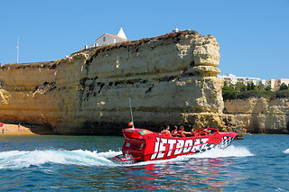 Passeio de Jetboat para família em Albufeira | Jet Boat Algarve - Momentos Dinâmicos