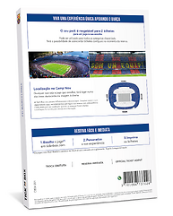 FC Barcelona Classic - 2 bilhetes