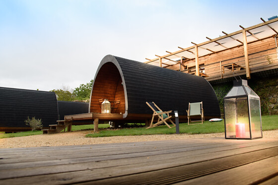 Uma noite com pequeno-almoço para 2 num Bungalow luxuoso | Glamping Hills em Bragança