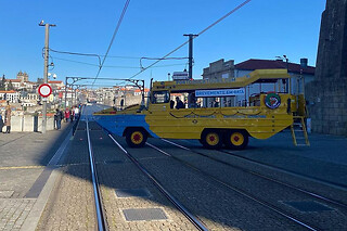 Um passeio turístico em anfíbio para 2 em Porto Duck Tours em Vila Nova de Gaia (Porto)
