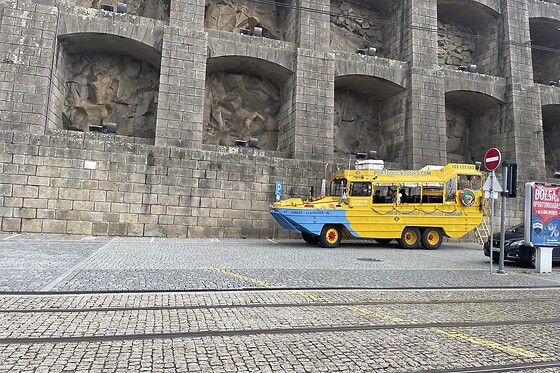 Um passeio turístico em anfíbio para 2 em Porto Duck Tours em Vila Nova de Gaia (Porto)