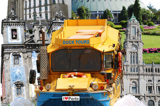 Um passeio turístico em anfíbio para 2 em Porto Duck Tours em Vila Nova de Gaia (Porto)