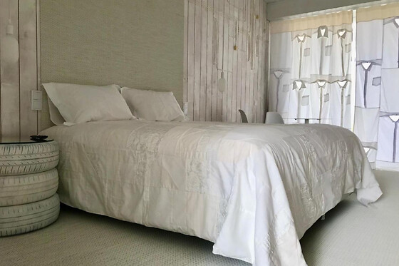 Uma noite em quarto duplo com pequeno-almoço para 2 em Tijosa Eco-House Camp em Ovar (Aveiro)
