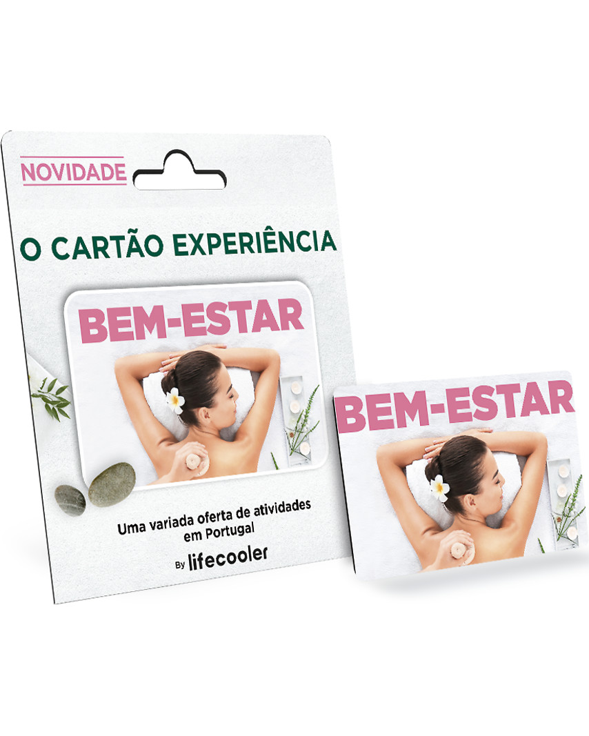 Cartão Experiência Bem-Estar