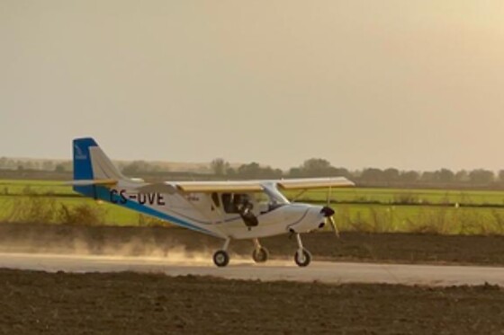 Experiência de voo no ultraleve Land Africa | Para 2 - 20 min | AeroDreams - Benavente